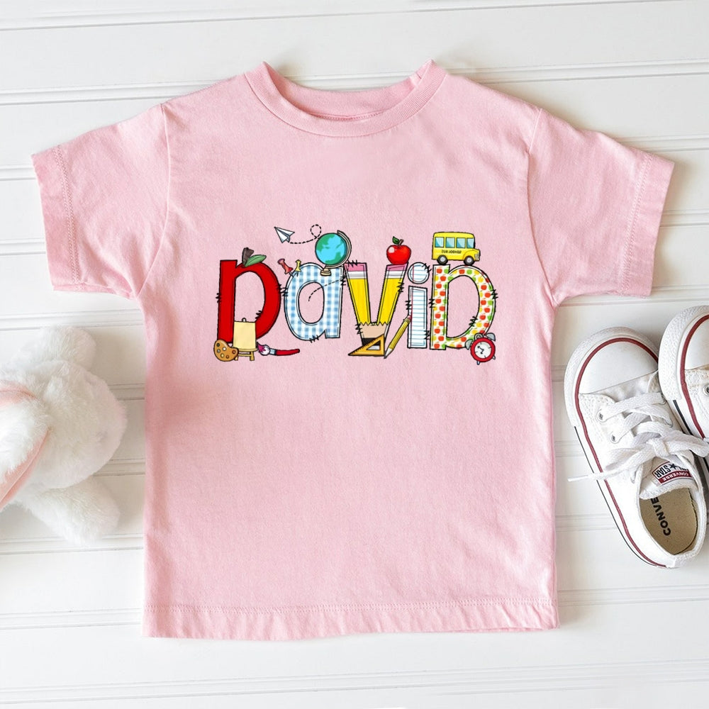 Personalized Name David Funny Toddler T-shirts
