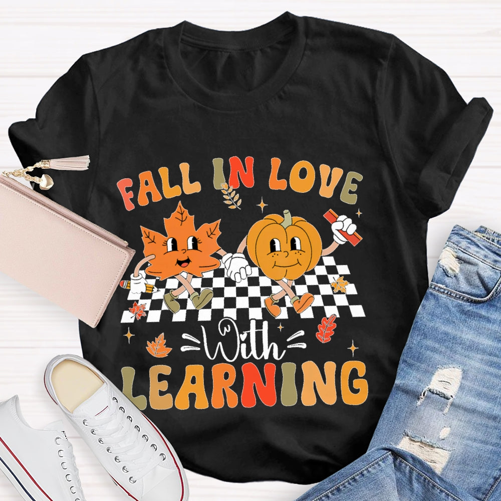 Fall In Love With Learning Good Friends Hold Hands T-Shirt