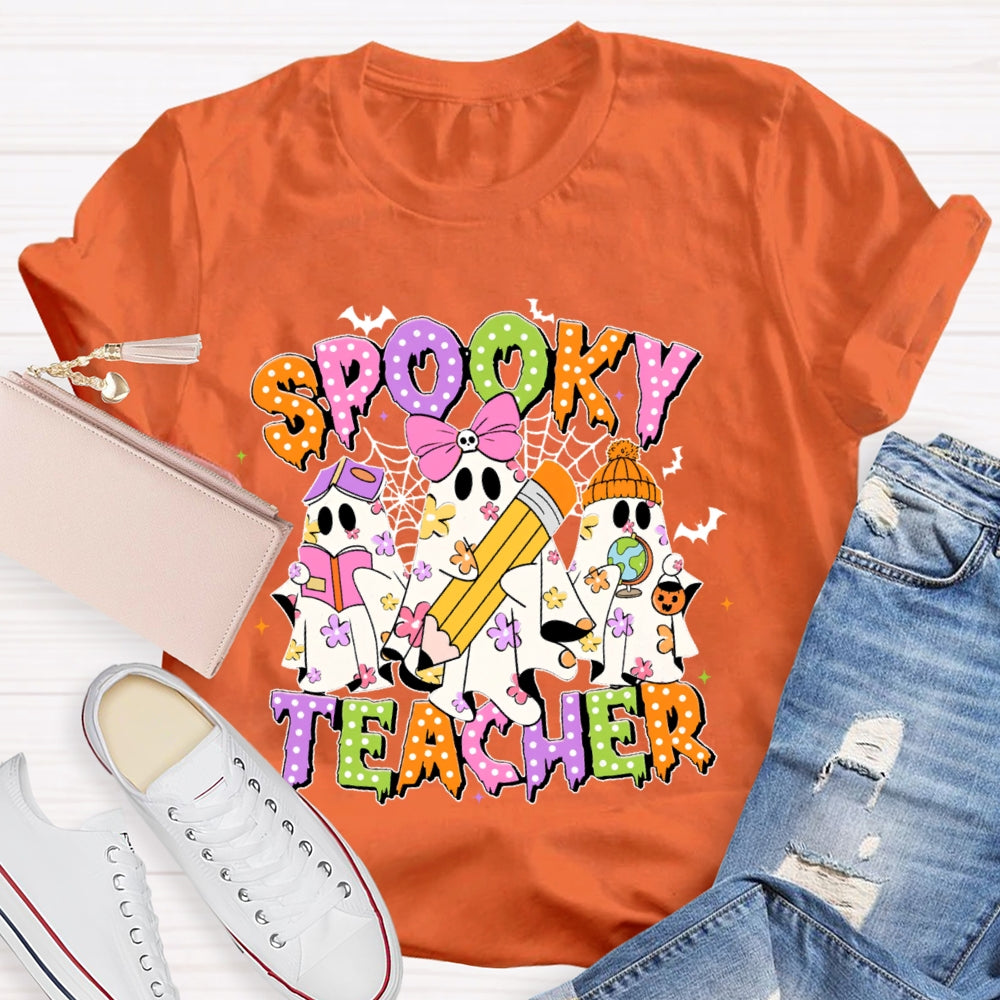 Spooky Teacher Funny T-shirt