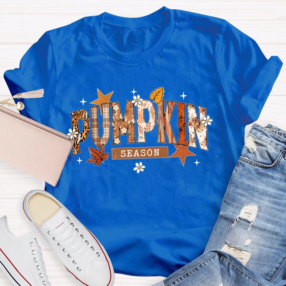Pumpkin Season Funny  T-shirt