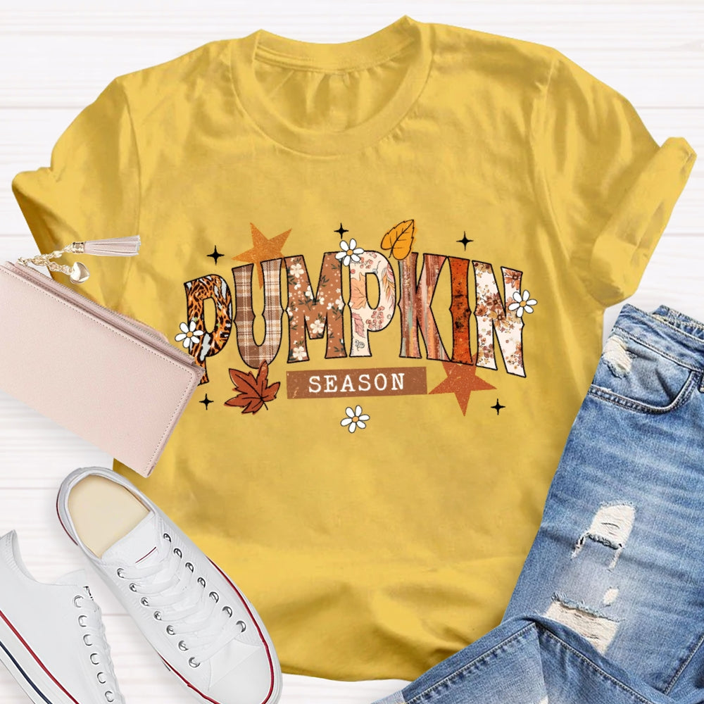 Pumpkin Season Funny  T-shirt