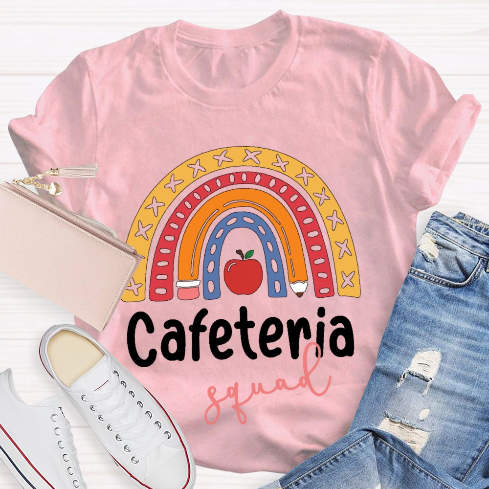 Cafeteria Squad Funny  T-shirt