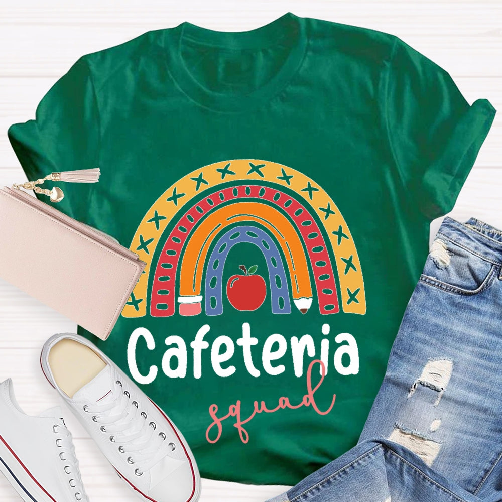 Cafeteria Squad Funny  T-shirt