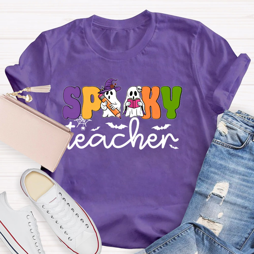 Spooky Teacher Graphic T-shirt