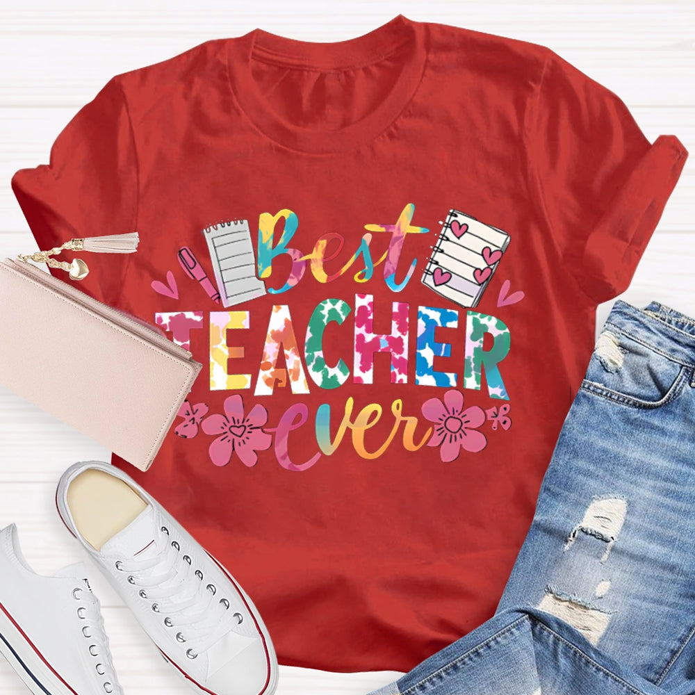 Best Teacher Ever Back to school T-Shirt