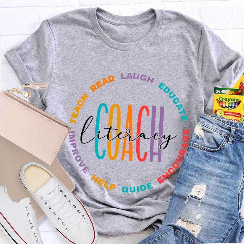 Literacy Coach Letters T-shirt