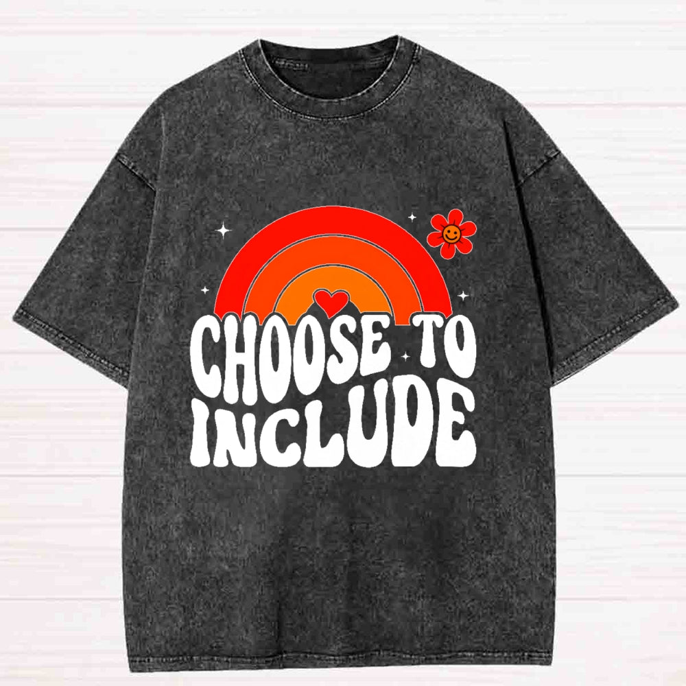 Choose To Include Washed T-Shirt