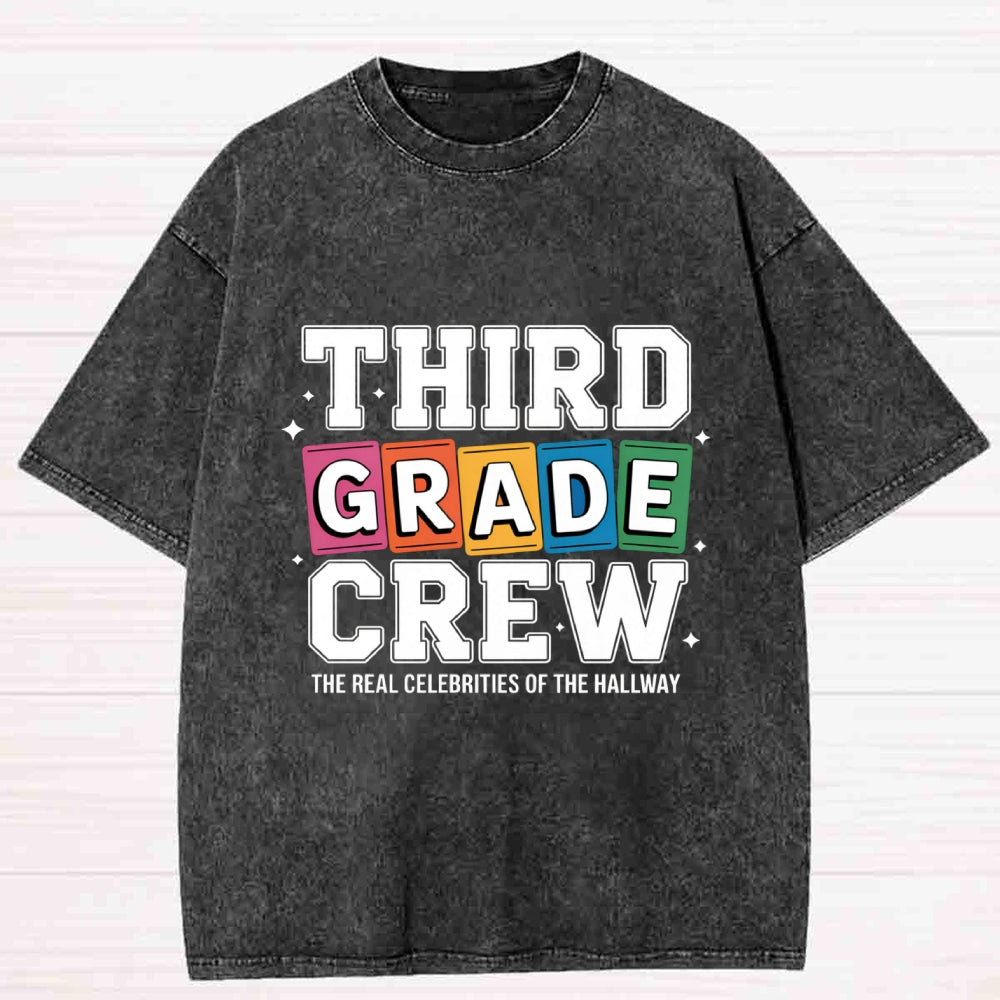 Personalized Grade The Real Celebrities Of The Hallway  Washed T-Shirt