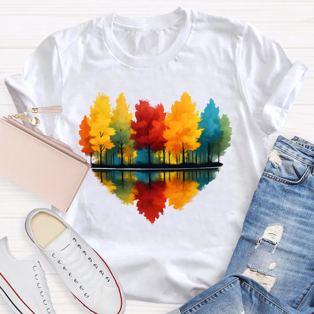 Love Maple Tree Autumn  Funny T-shirt