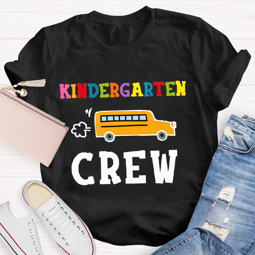 Personalized Grade School Bus Back To School T-Shirt