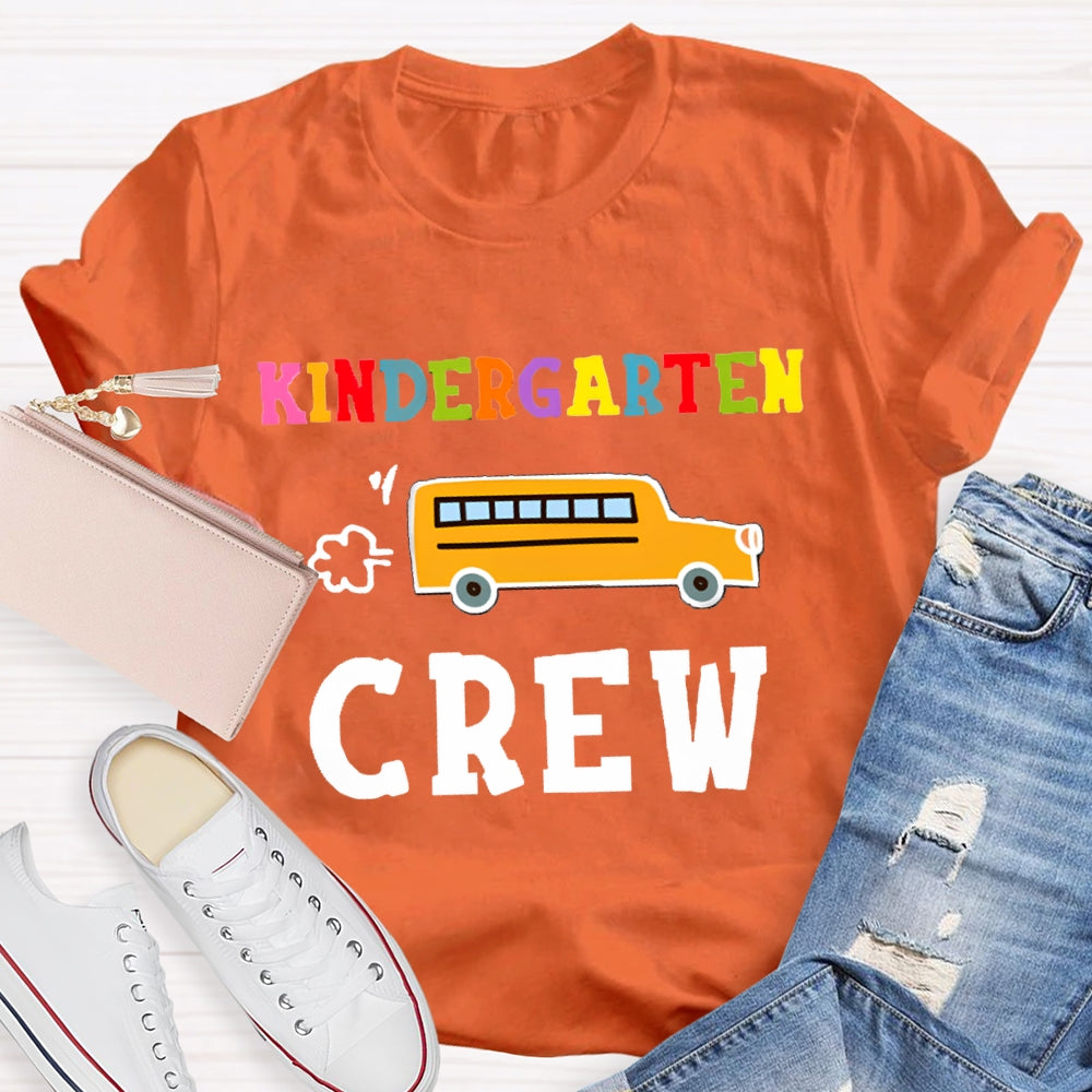 Personalized Grade School Bus Back To School T-Shirt