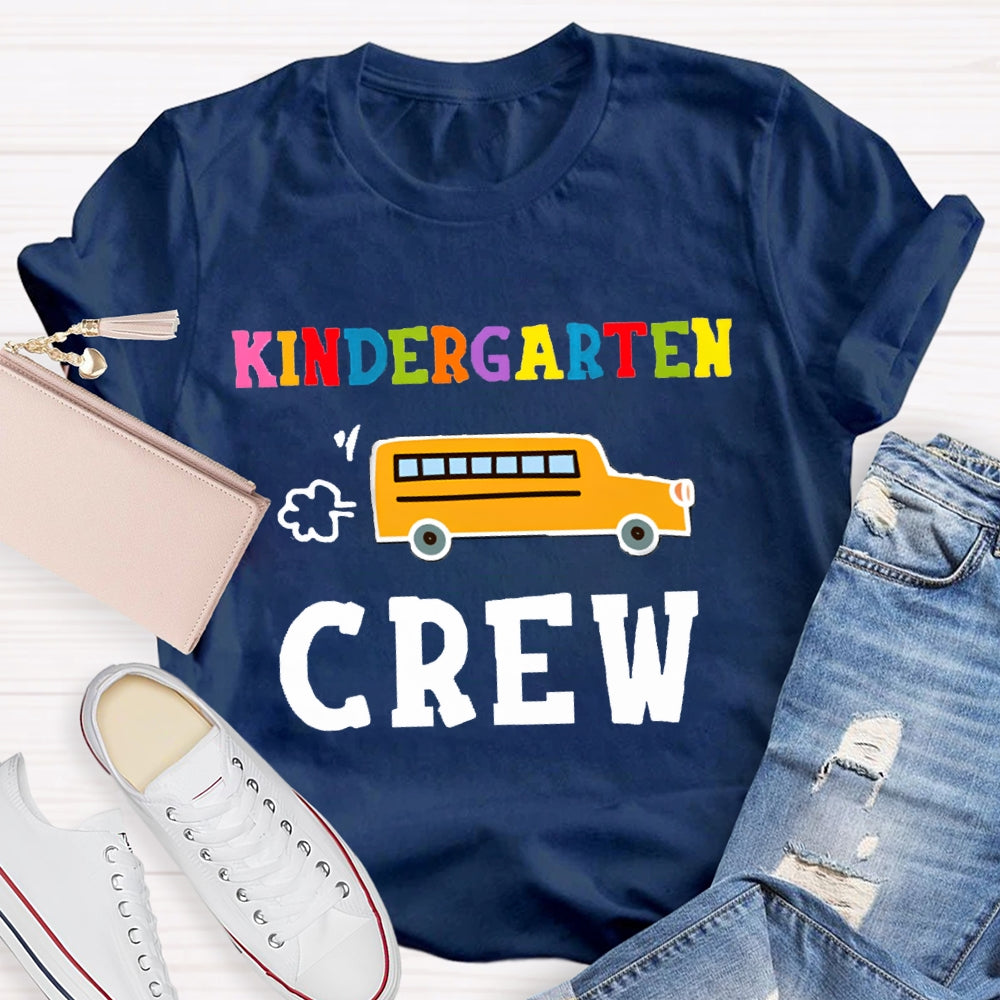 Personalized Grade School Bus Back To School T-Shirt