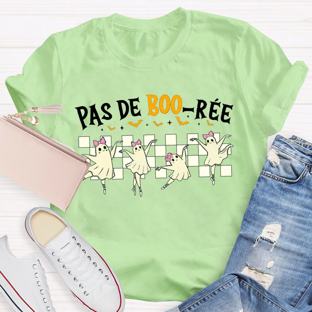 Psa De Boo Ree Dancing Imp Bilingual Teacher T-shirt