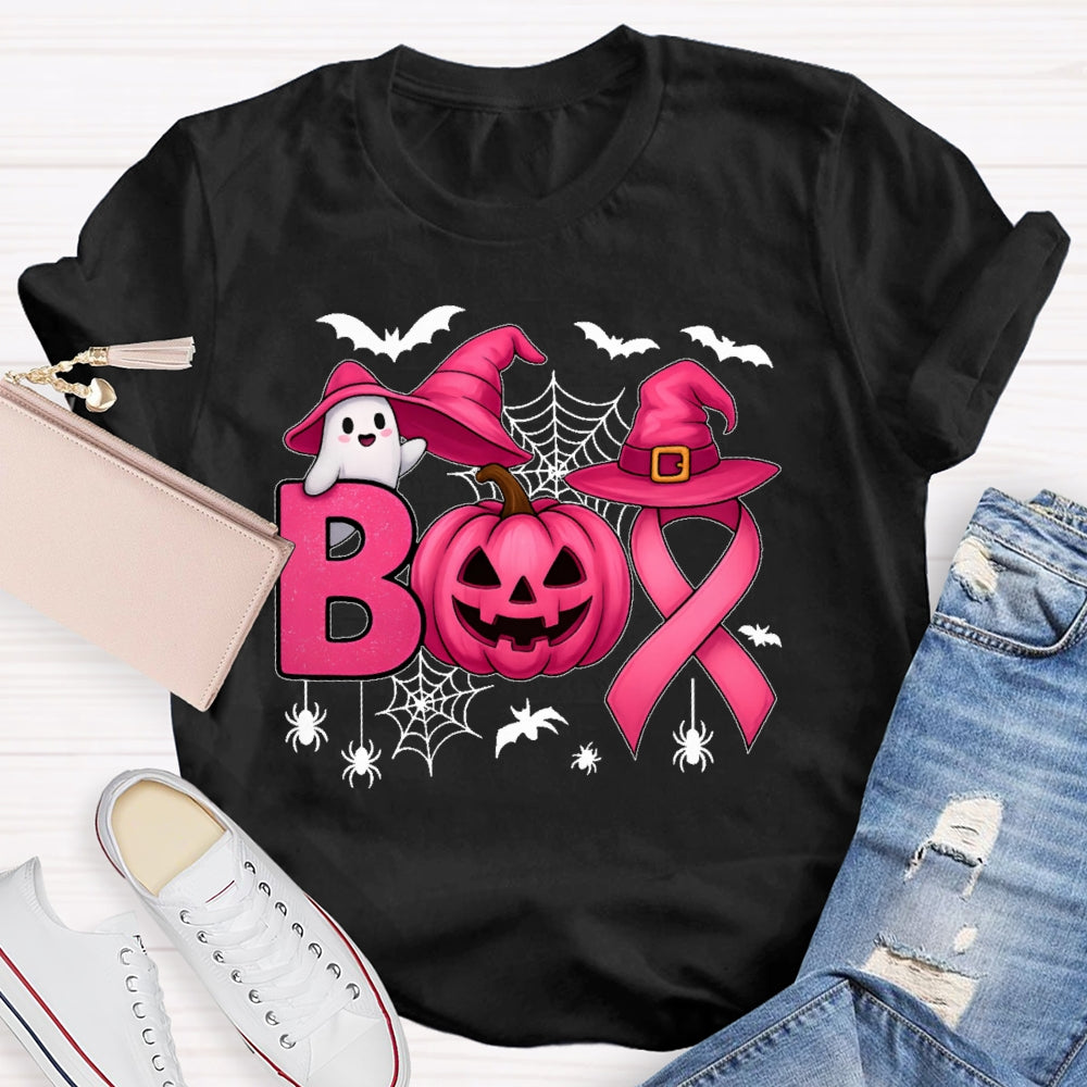 Boo Scare Away Breast Cancer T-shirt