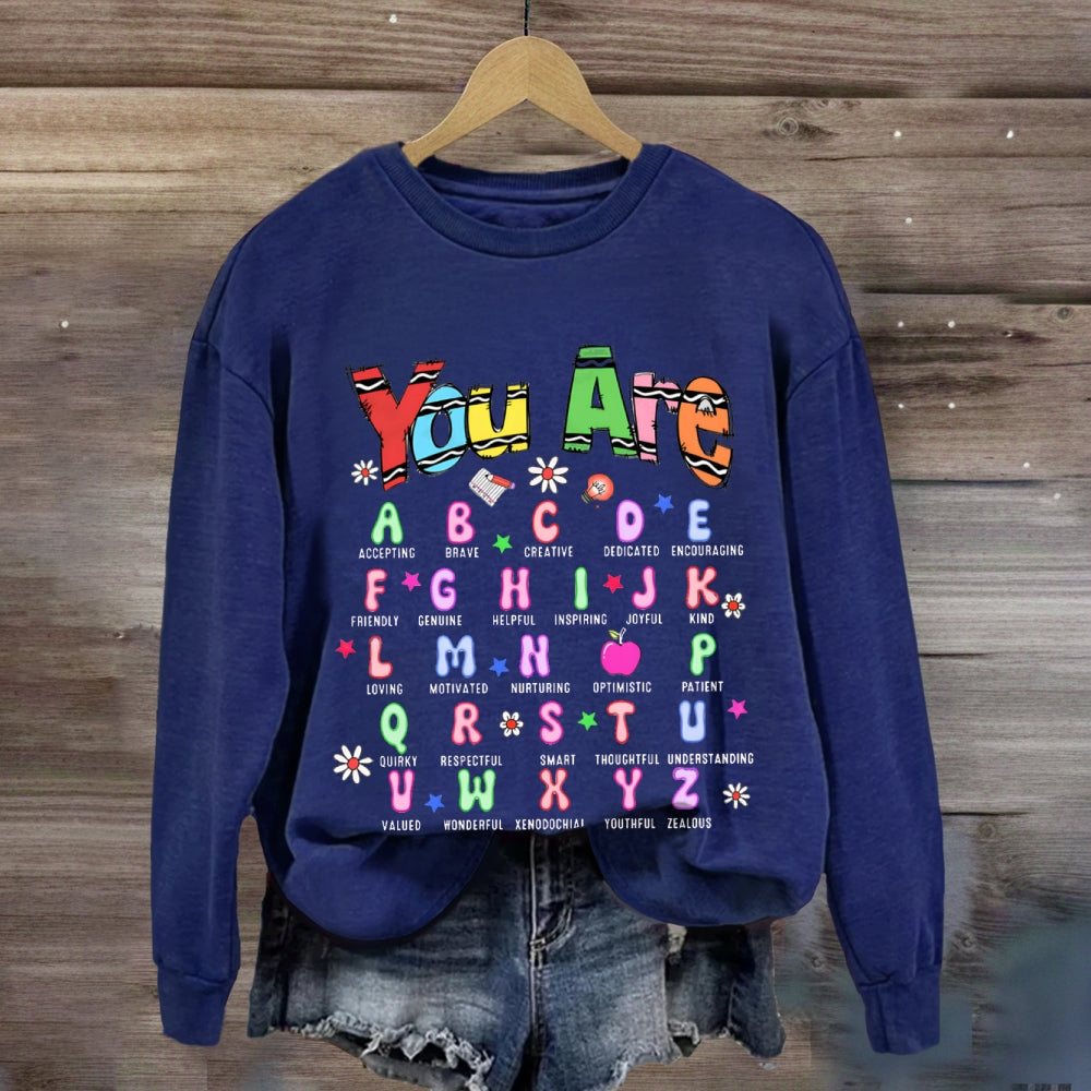 You Are Accepting Brave Sweatshirt