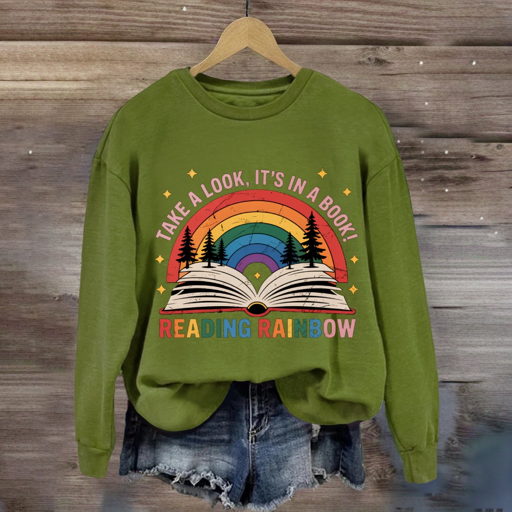 Take A Look It'S In A Book Sweatshirt