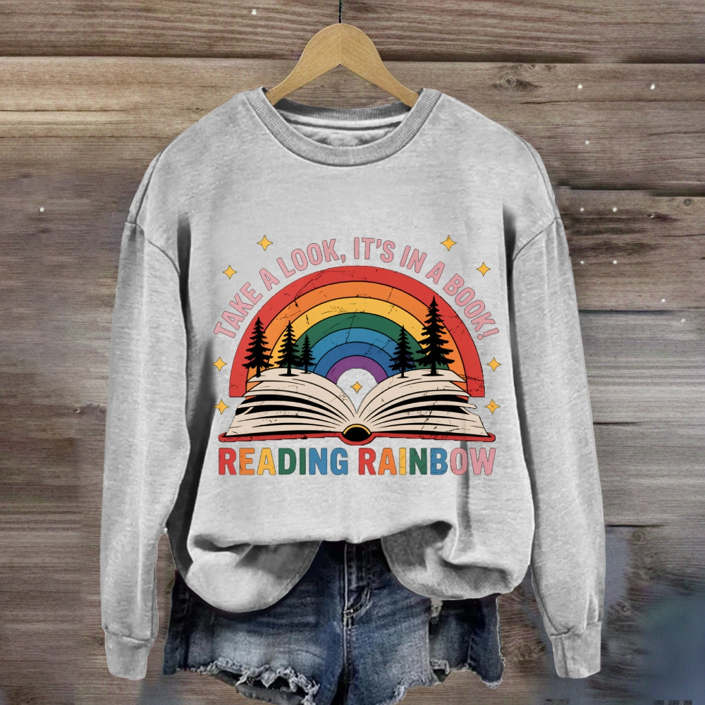 Take A Look It'S In A Book Sweatshirt