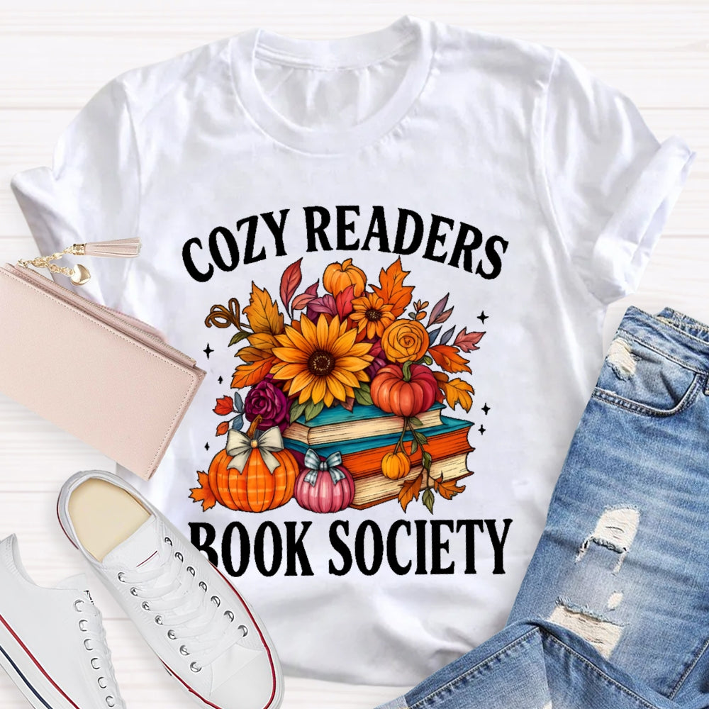 Cozy Readers Book Society  T-shirt