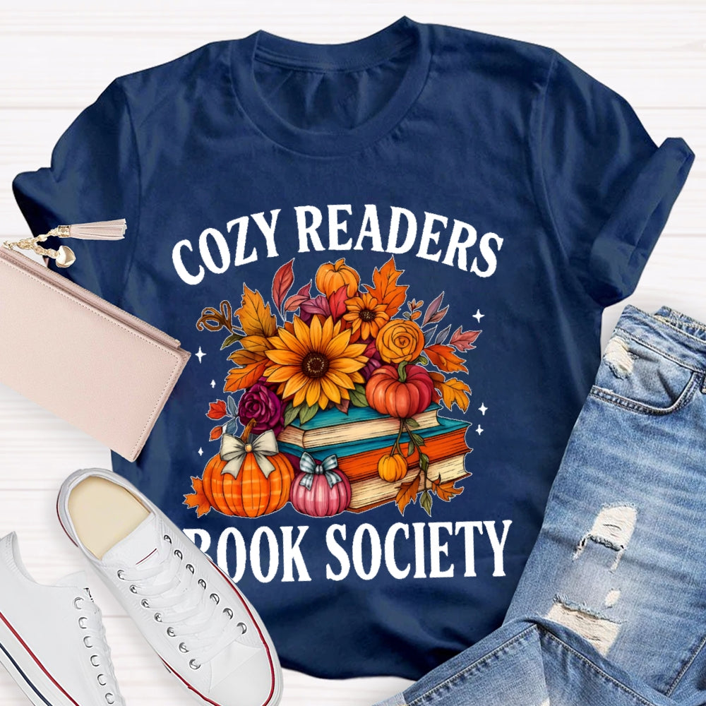 Cozy Readers Book Society  T-shirt