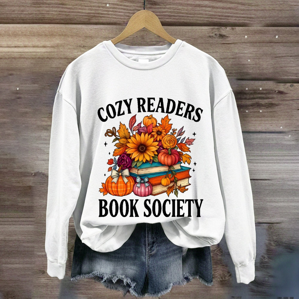 Cozy Readers Book Society Sweatshirt