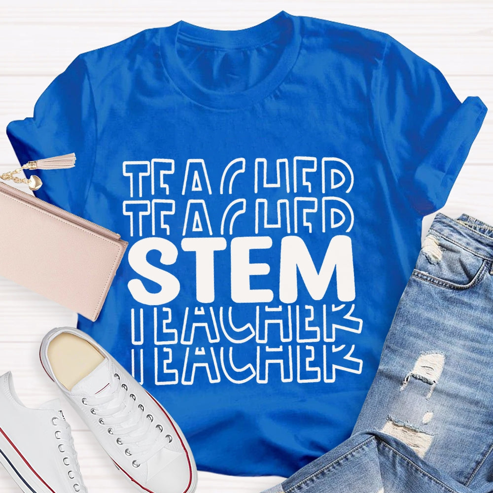 Stem Science Technology Engineering Math T-shirt