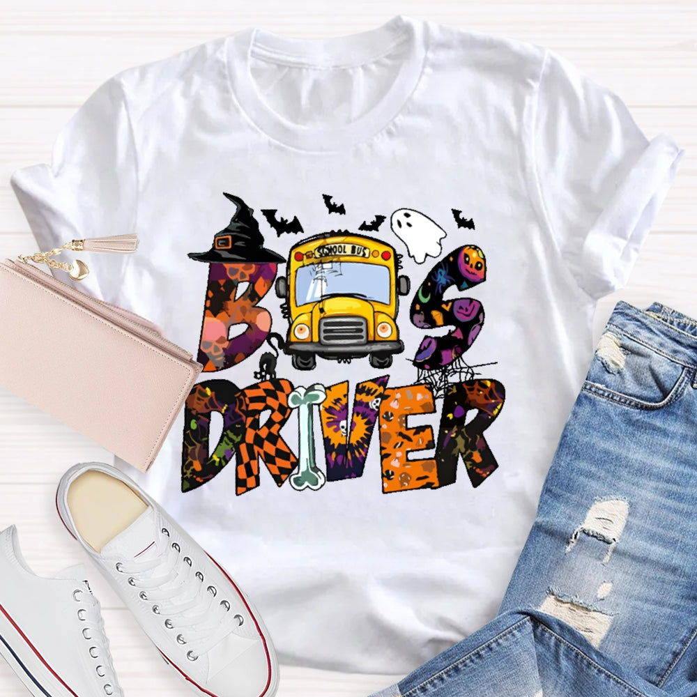 Bus Driver Halloween  Cute T-shirt