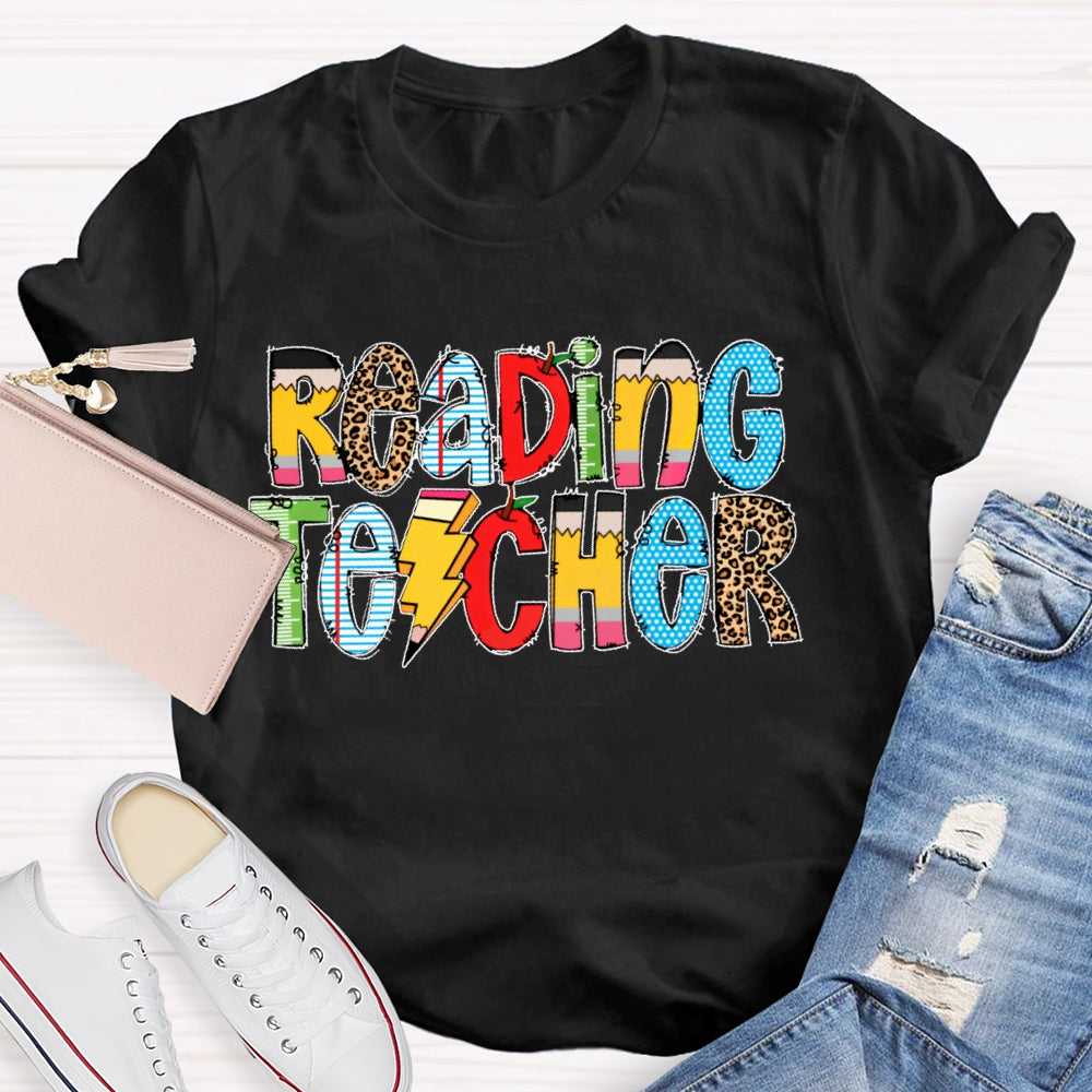 Reading Teacher  Book Lovers T-shirt