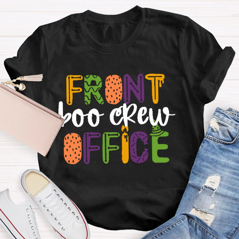 Front Office Boo Crew  T-shirt