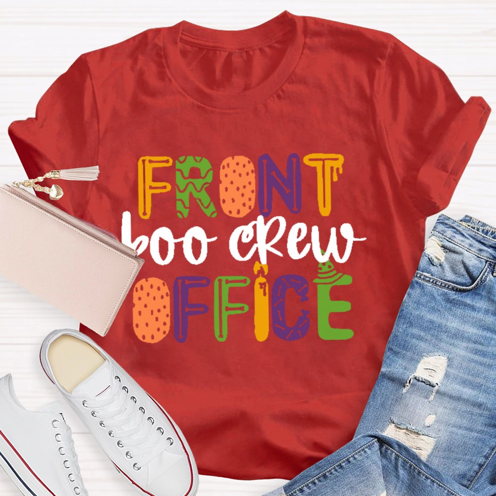 Front Office Boo Crew  T-shirt