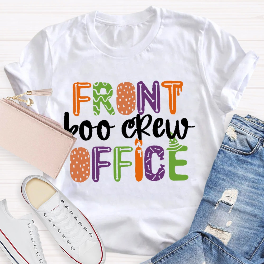 Front Office Boo Crew  T-shirt