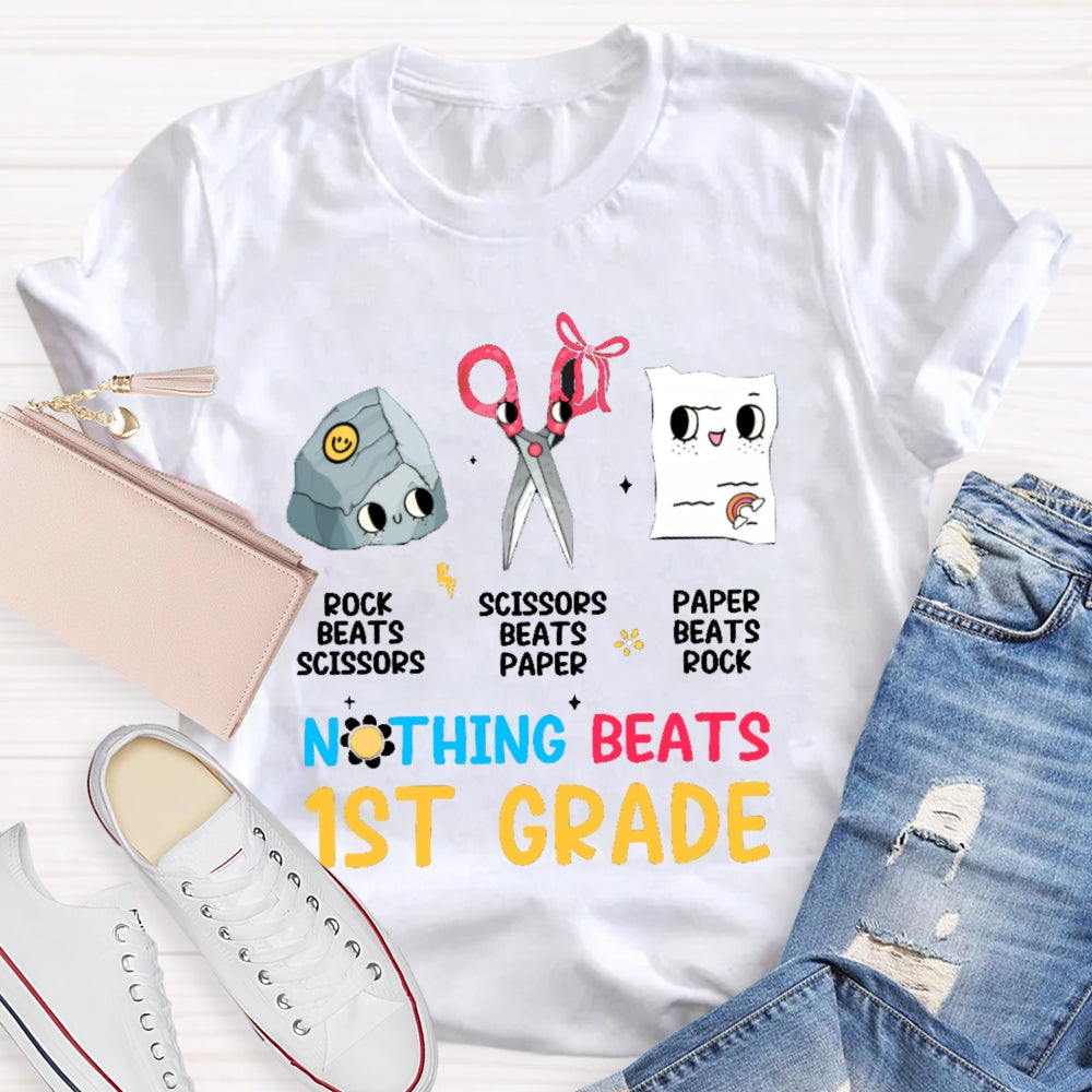 Personalized Grade Nothing Beats T-Shirt