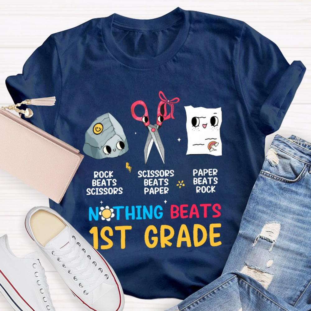 Personalized Grade Nothing Beats T-Shirt