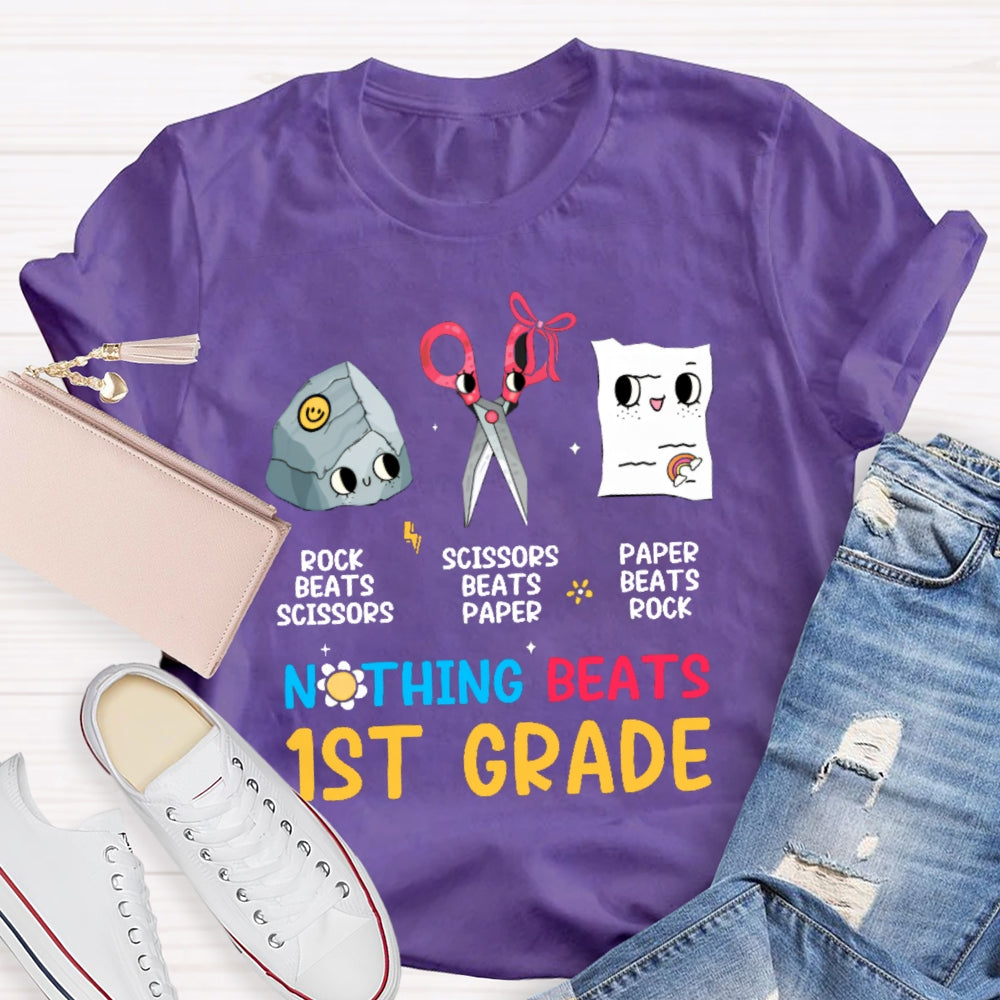 Personalized Grade Nothing Beats T-Shirt