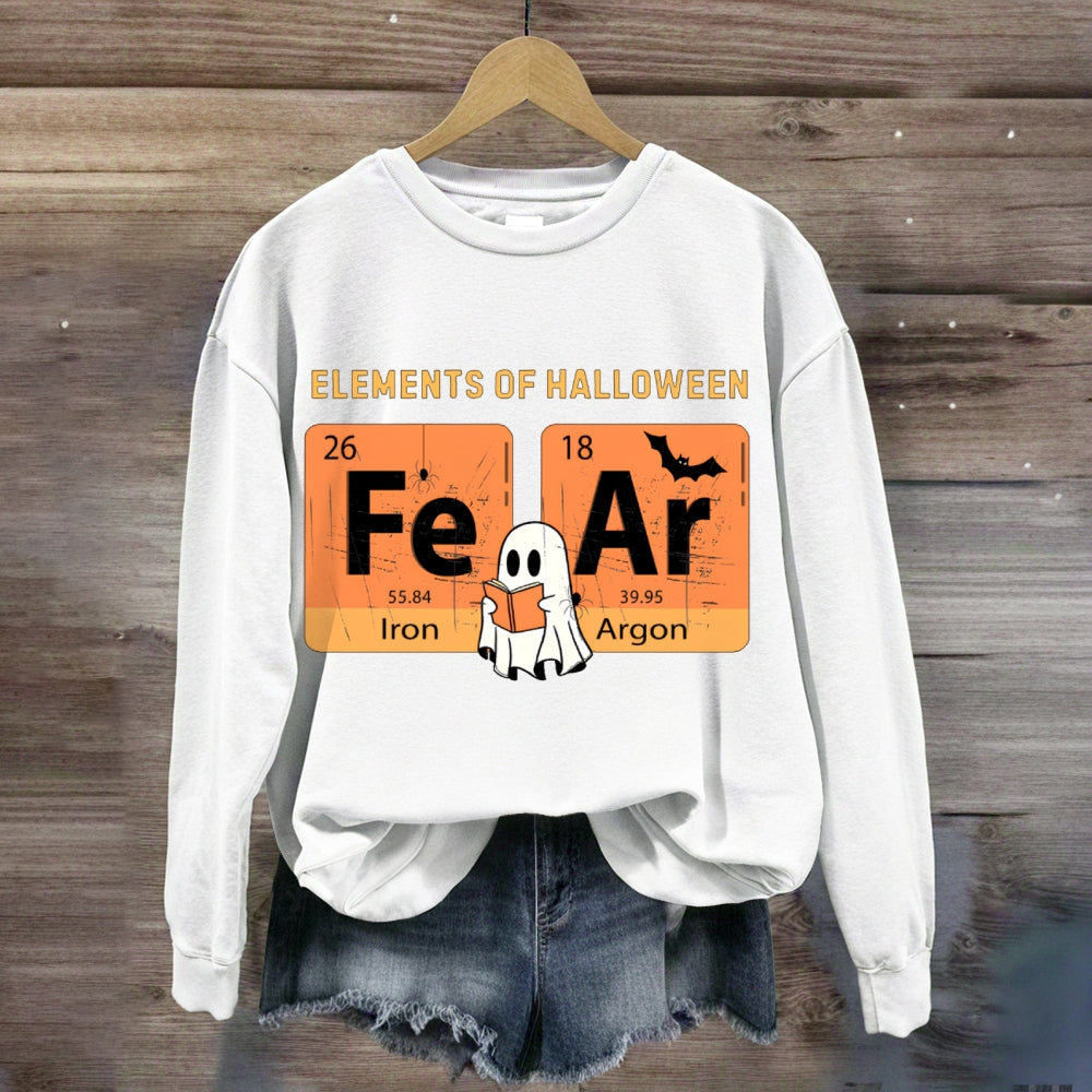 Elements Of Halloween Fear sweatshirt