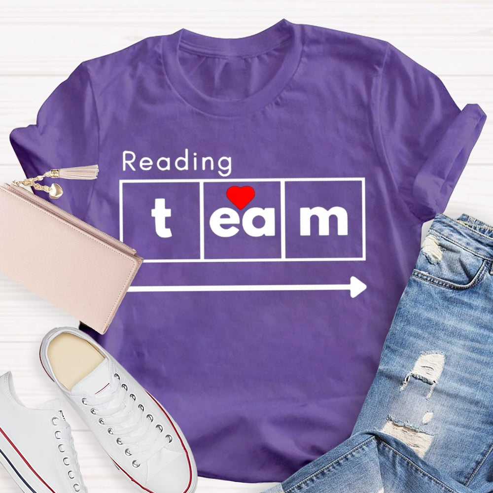 Reading Team Little Heart And Arrows T-shirt
