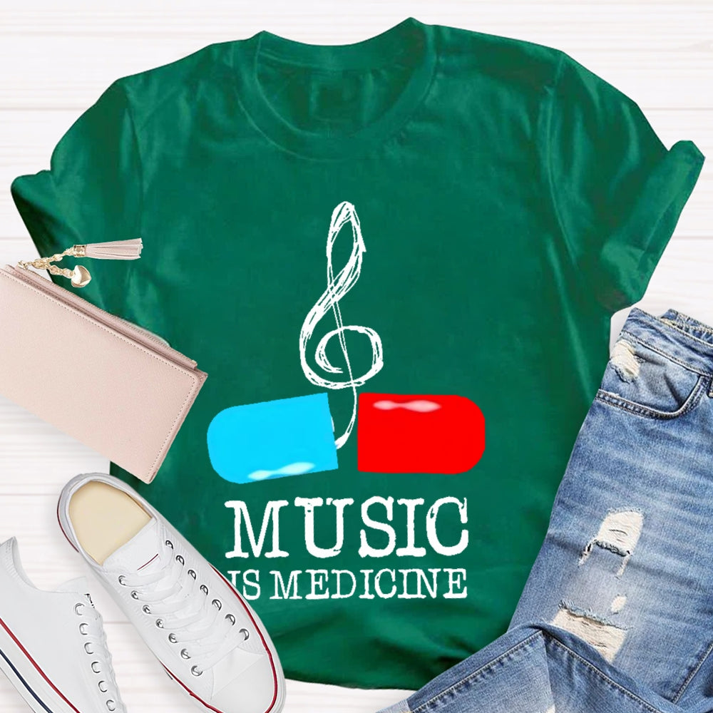 Music Is Medicine T-shirt