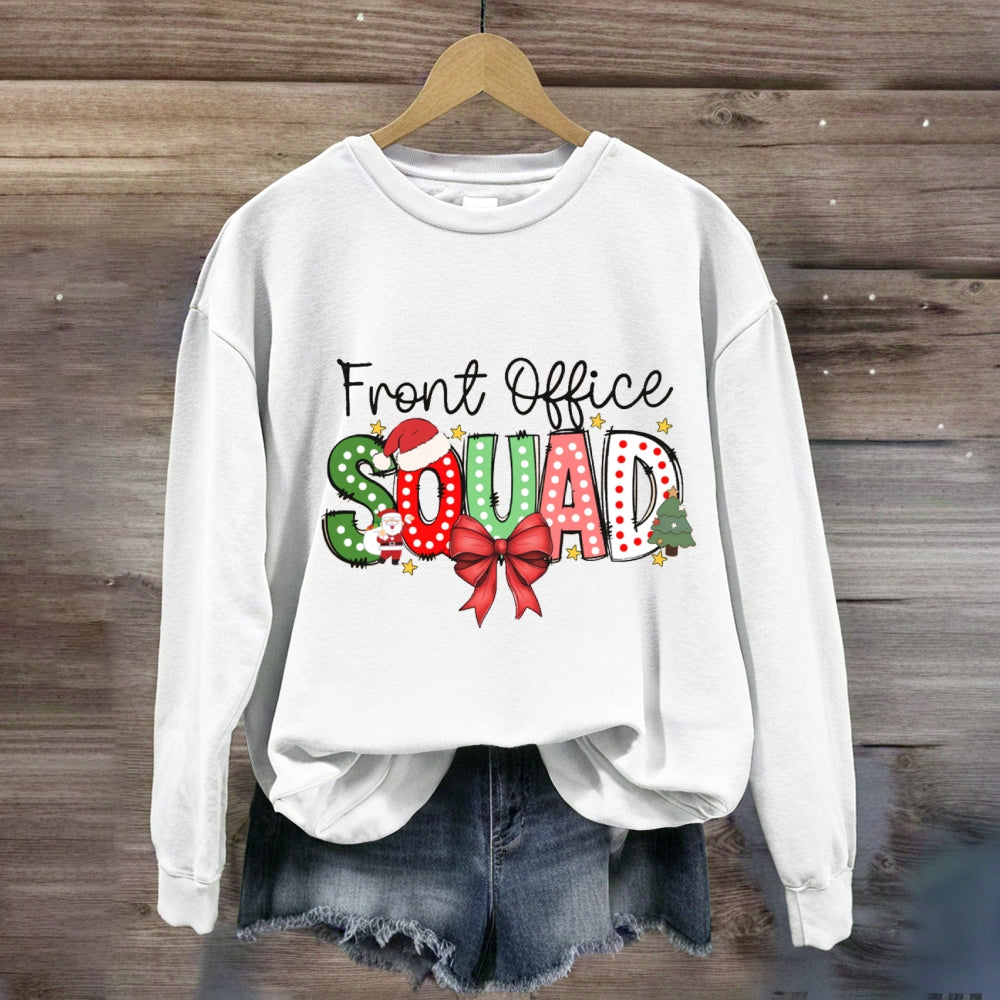 Christmas Front Office Squad Sweatshirt