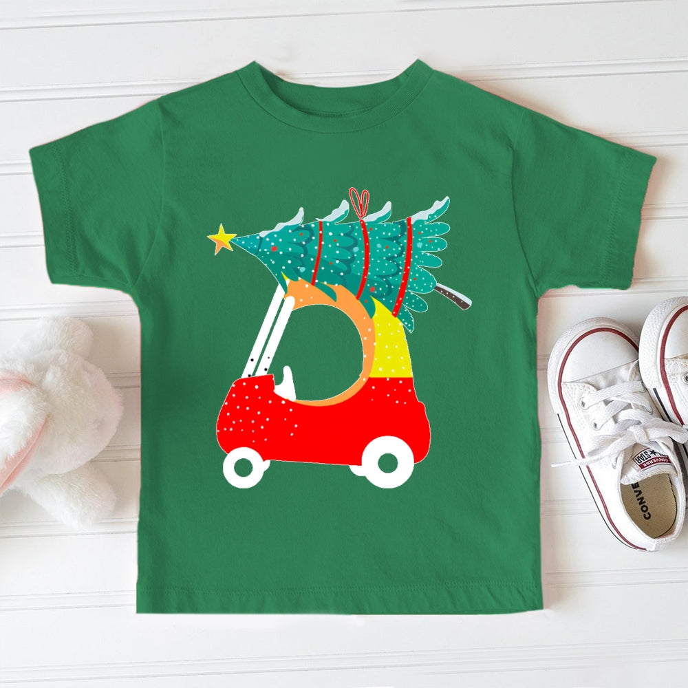 Christmas Car Toddler T-shirts