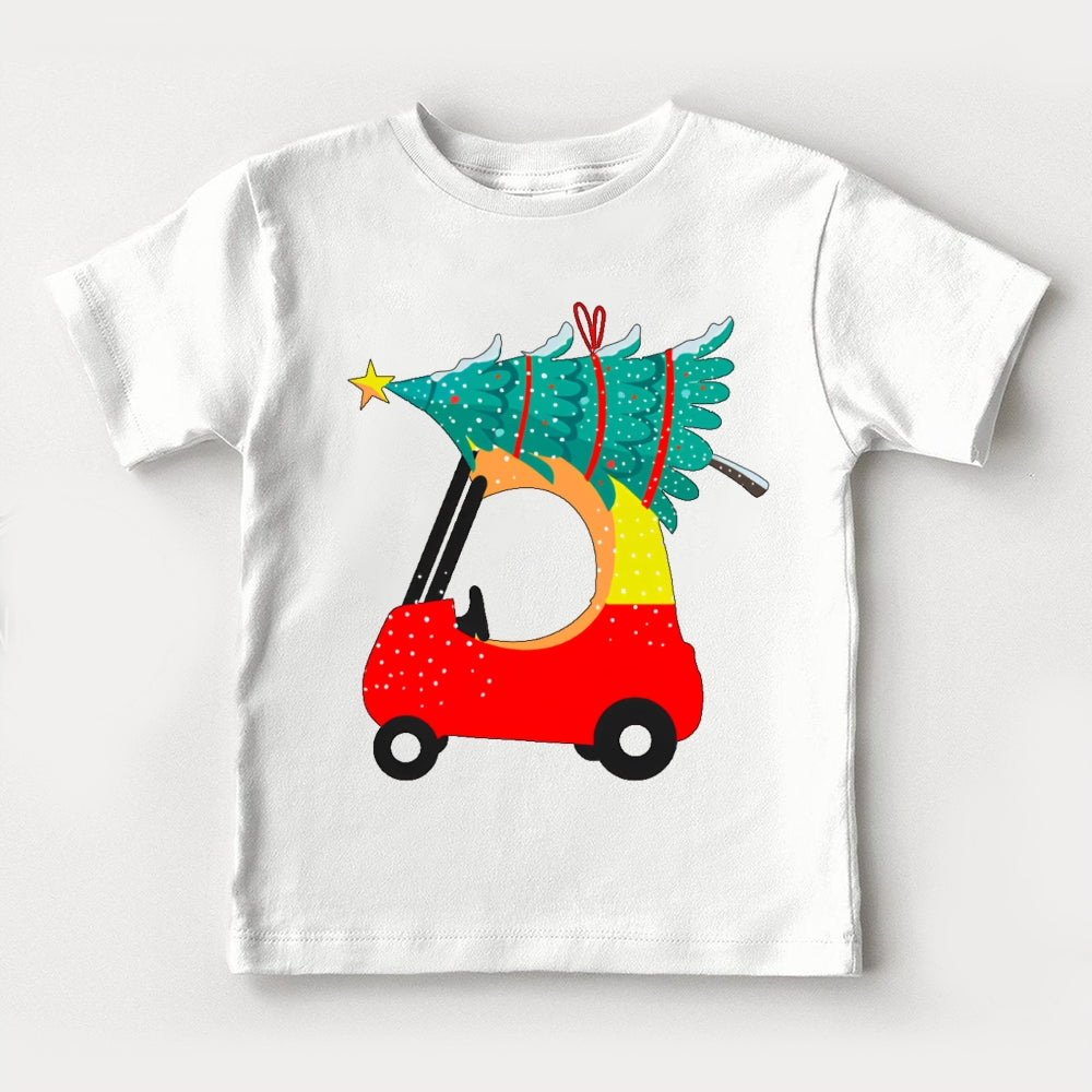Christmas Car Toddler T-shirts
