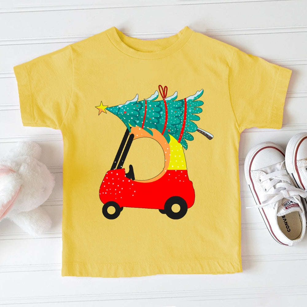 Christmas Car Toddler T-shirts