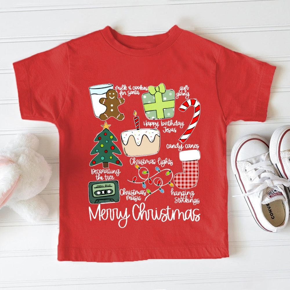 Merry Christmas Toddler T-shirts