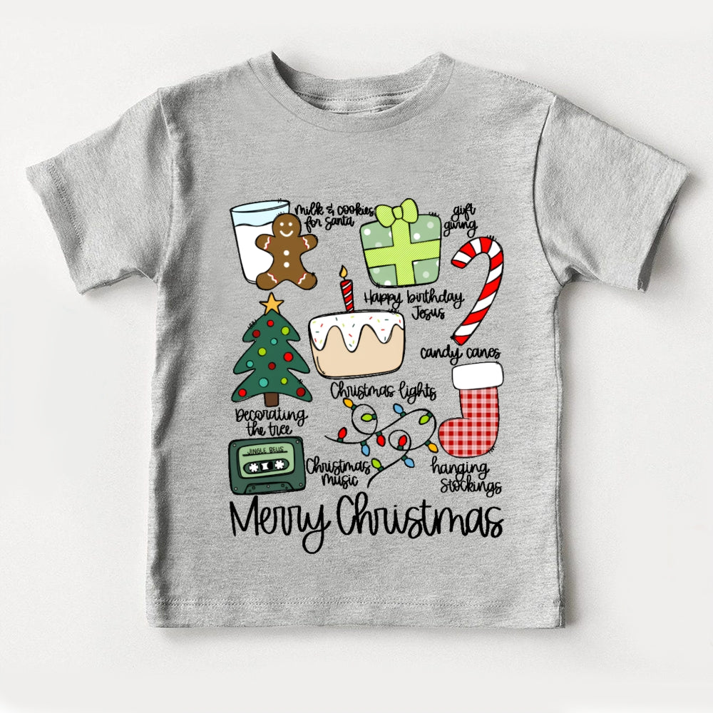 Merry Christmas Toddler T-shirts