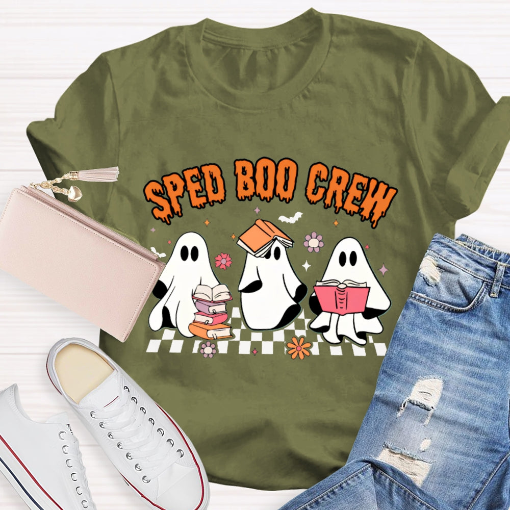 Sped Boo Crew Halloween T-shirt