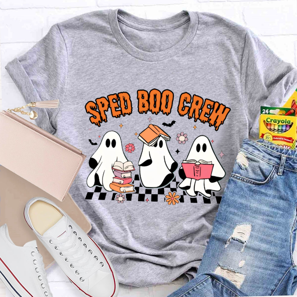 Sped Boo Crew Halloween T-shirt