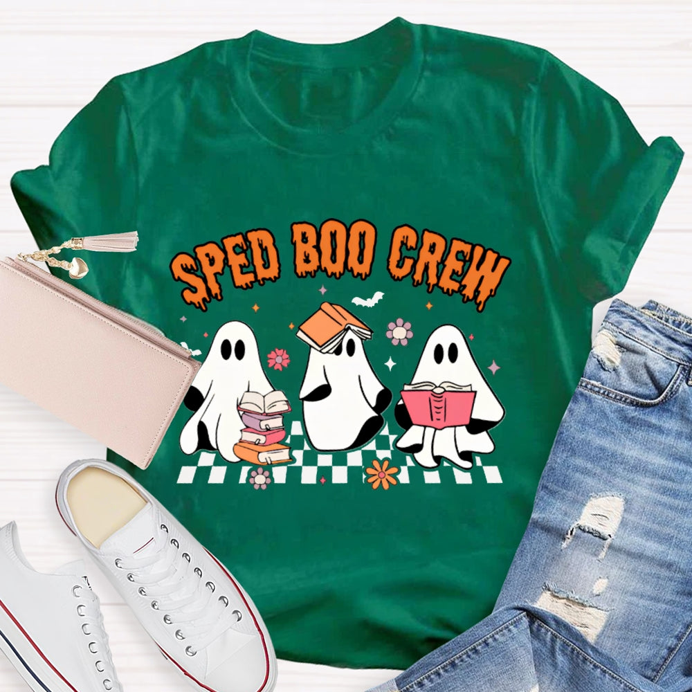 Sped Boo Crew Halloween T-shirt