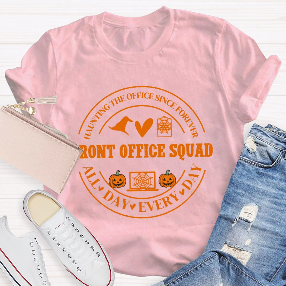 Front Office Squad Halloween T-shirt