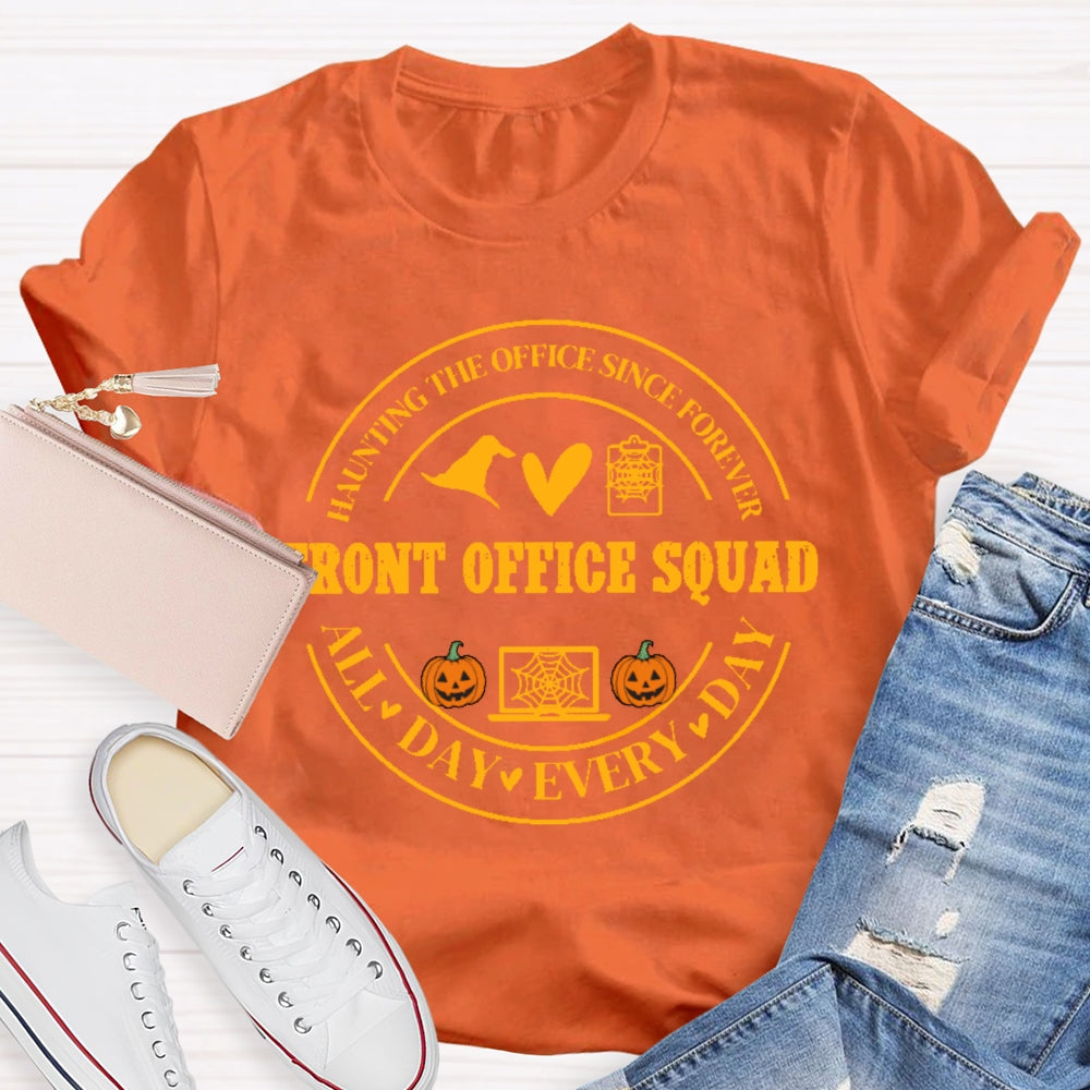 Front Office Squad Halloween T-shirt