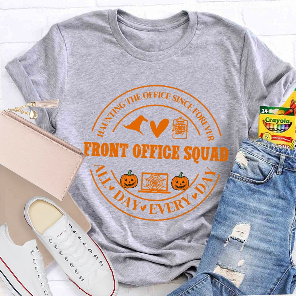 Front Office Squad Halloween T-shirt