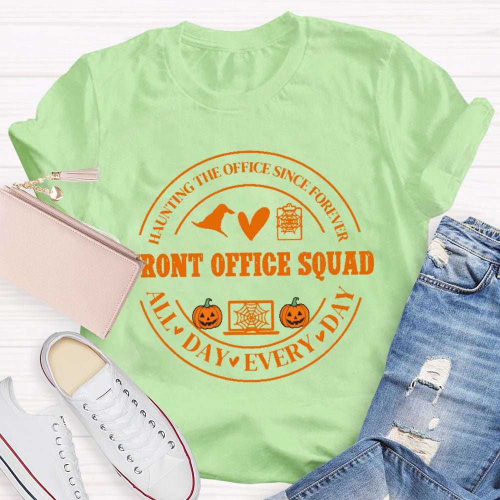 Front Office Squad Halloween T-shirt