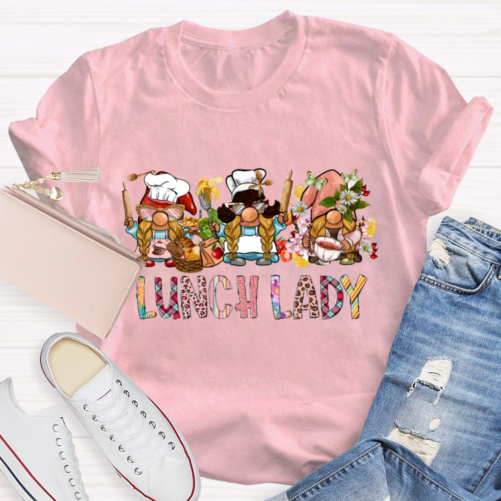 Lunch Lady Fall Vibes T-shirt
